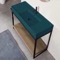Modern  Console Vanity, Green Ceramic Sink, 43